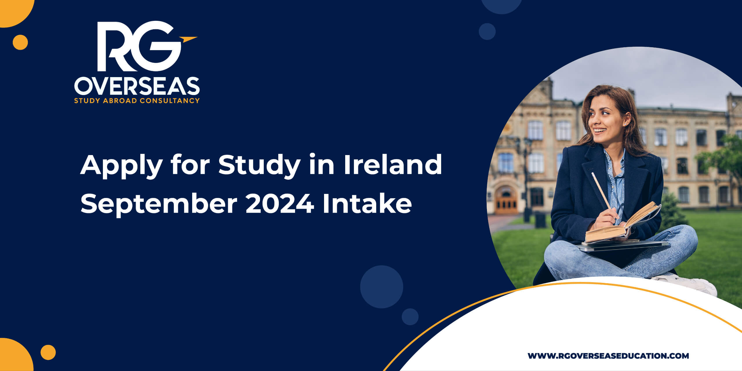 Apply for Study in Ireland September 2024 Intake | RG Overseas