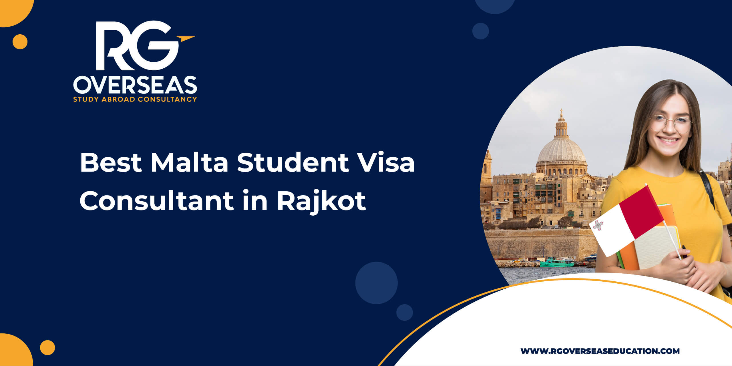 Best Malta student visa consultant in rajkot
