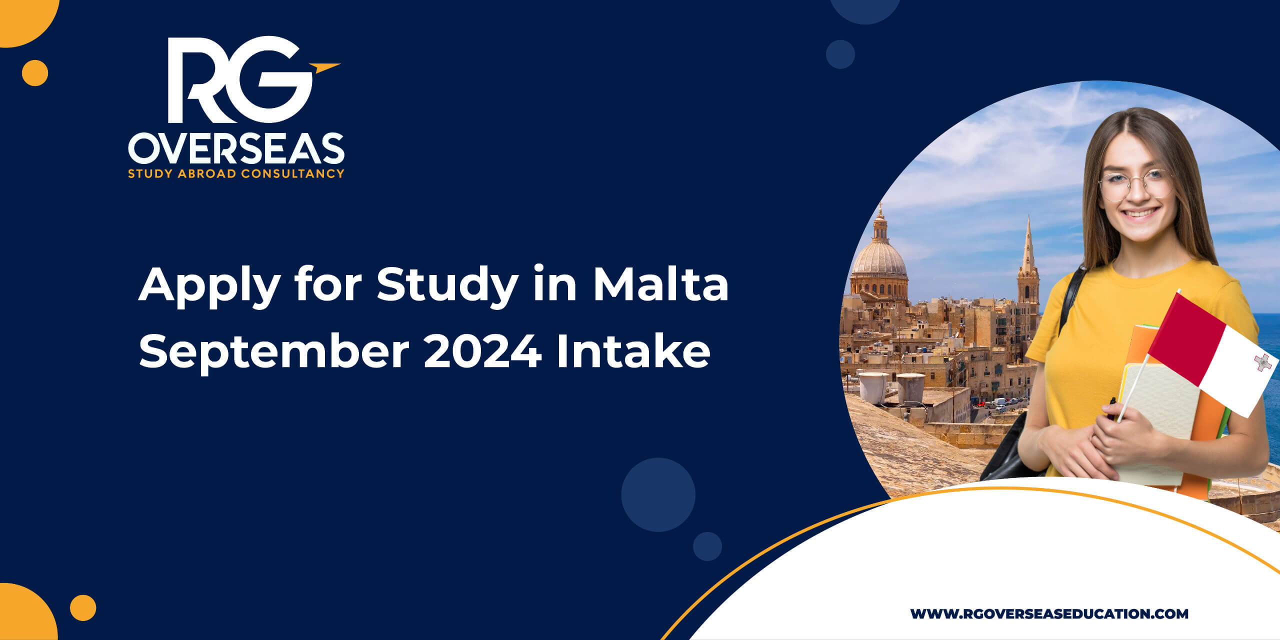 Apply for Study in Malta September 2024 Intake