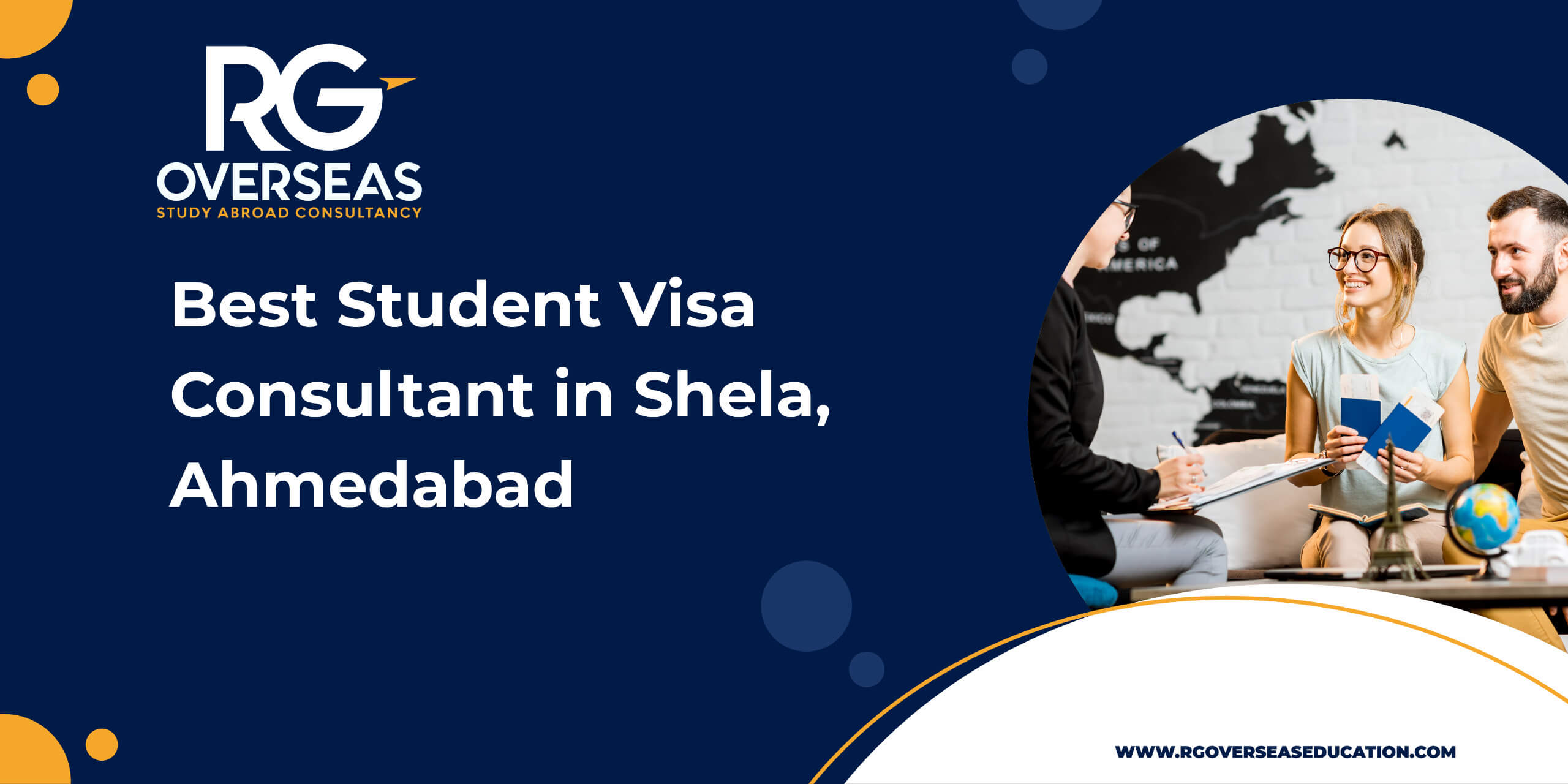 Best Student Visa Consultant in Shela, Ahmedabad