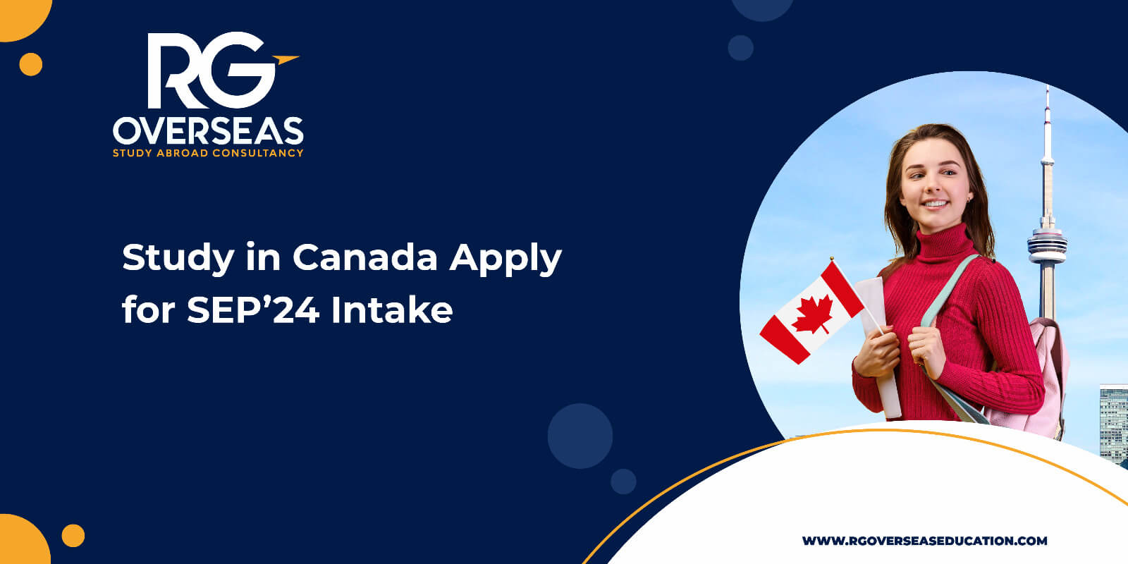 Study in Canada Apply for SEP 24 Intake