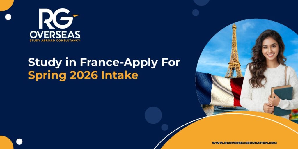 Study in France - Apply For Spring 2026 Intake